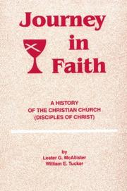 Front cover of Journey in faith by William Edward Tucker