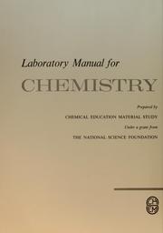 Front cover of Laboratory manual for chemistry by Margaret Nicholson