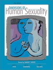 Cover of Dimensions In Human Sexuality by Curtis O. Byer