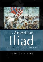 Front cover of An American Iliad by Charles Pierce Roland