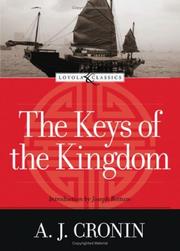 Front cover of The Keys of the Kingdom by A. J. Cronin