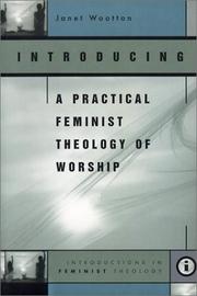 Cover of Introducing a Practical Feminist Theology of Worship by Janet Wootton