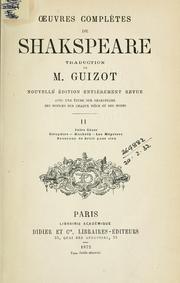 Front cover of Oeuvres complètes de Shakspeare (Antony and Cleopatra / Julius Caesar / Macbeth / Much Ado About Nothing) by William Shakespeare