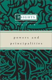 Cover of Powers and Principalities (Insights Bible Studies for Growing Faith) by Gene L. Davenport
