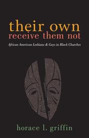 Front cover of Their Own Receive Them Not by Horace L. Griffin