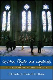 Cover of Christian prayer and labyrinths by Jill Kimberly Hartwell Geoffrion