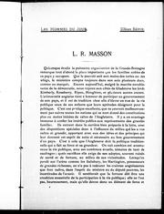 Front cover of Les hommes du jour by Alfred Duclos DeCelles