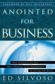 Front cover of Anointed for Business by Ed Silvoso