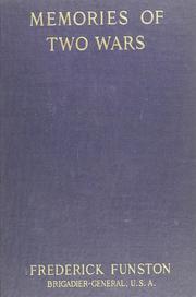 Front cover of Memories of two wars by Frederick Funston