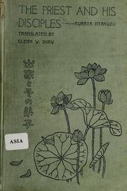 Front cover of The priest and his disciples by Kurata, Hyakuzō