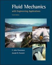 Cover of Fluid Mechanics With Engineering Applications by E. John Finnemore