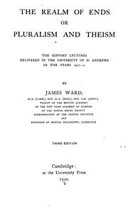 Front cover of The realm of ends by Ward, James