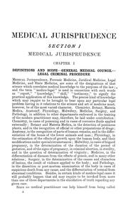 Front cover of A text-book of medical jurisprudence and toxicology by Glaister, John