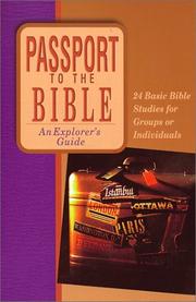 Front cover of Passport to the Bible by InterVarsity Press