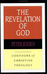 Front cover of The Revelation of God (Contours of Christian Theology) by Jensen, Peter