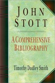Cover of John Stott by Timothy Dudley-Smith