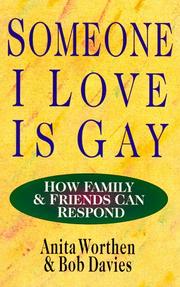 Front cover of Someone I love is gay by Anita Worthen