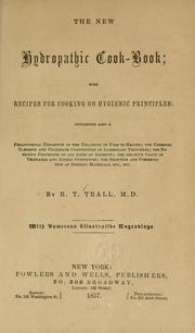 Cover of The new hydropathic cook-book by R. T. Trall