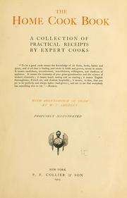 Front cover of The home cook book by Christine Frederick