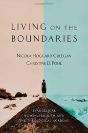 Front cover of Living on the boundaries by Nicola Hoggard Creegan
