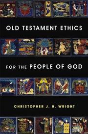 Cover of Old Testament ethics for the people of God by Christopher J. H. Wright