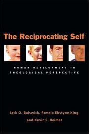 Cover of The reciprocating self by Jack O. Balswick