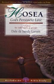 Front cover of Hosea by Dale Larsen
