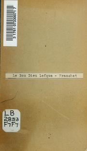Cover of Le bon Dieu laïque by Antonin Franchet