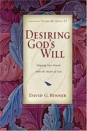 Cover of Desiring God's Will by David G. Benner