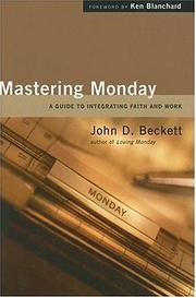 Cover of Mastering Monday by John D. Beckett