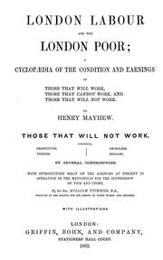 Front cover of London Labour and the London Poor (Vol. I) by Henry Mayhew