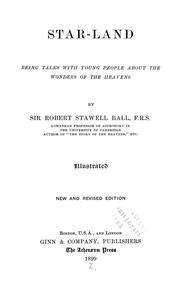 Front cover of Star-land; being talks with young people about the wonders of the heavens by Sir Robert Stawell Ball