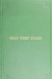 Front cover of An elementary manual of zoology, designed for the use of forest officers in India by Unknown