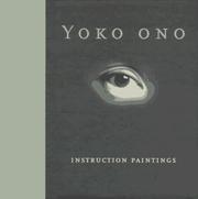 Cover of Instruction paintings by Yoko Ono