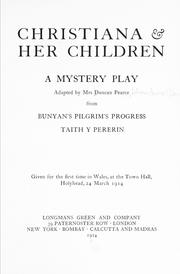 Front cover of Christiana & her children by Duncan Pearce, Lilian Anne Donovan Mrs.