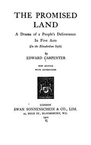 Cover of Moses by Edward Carpenter