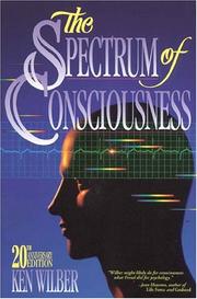 Front cover of The spectrum of consciousness by Ken Wilber