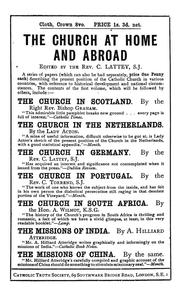 Front cover of Religion and civil liberty by Hilaire Belloc