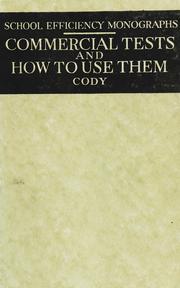 Front cover of Commercial tests and how to use them by Sherwin Cody