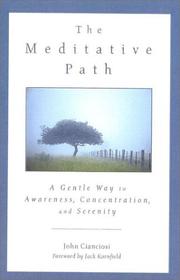 Cover of The meditative path by John Cianciosi