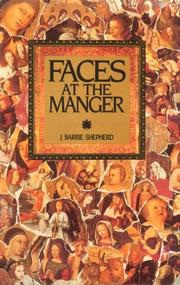Cover of Faces at the manger by J. Barrie Shepherd