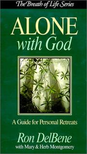 Cover of Alone with God by Ron DelBene