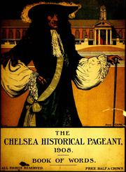 Front cover of The Chelsea historical pageant by Unknown