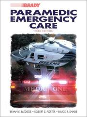 Cover of Brady paramedic emergency care by Bryan E. Bledsoe