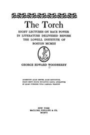 Cover of The torch by George Edward Woodberry