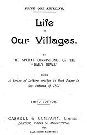 Front cover of Life in our villages by George Francis Millin