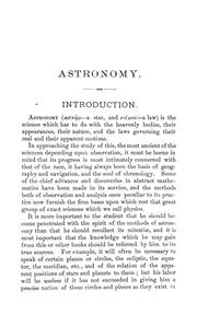 Cover of Astronomy for students and general readers by Simon Newcomb