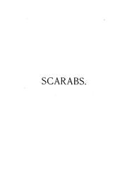 Front cover of Scarabs by Isaac Myer