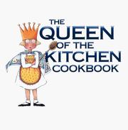 Front cover of Mary Engelbreit's Queen of the Kitchen Cookbook by Mary Engelbreit