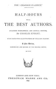 Cover of Half-hours with the best authors by Charles Knight